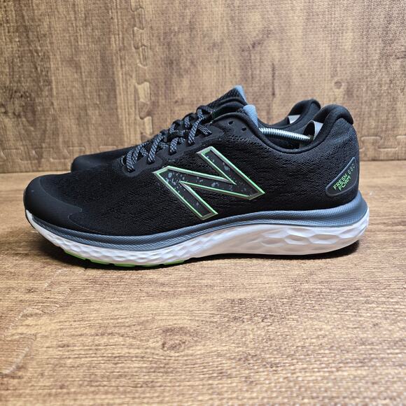 Copied - Mens New Balance Fresh Foam 680v7 Black Size 12 D Medium Running Shoes - Picture 3 of 16